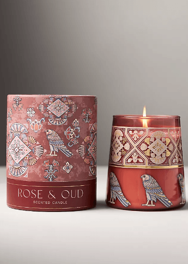 Bougie Oud & Rose